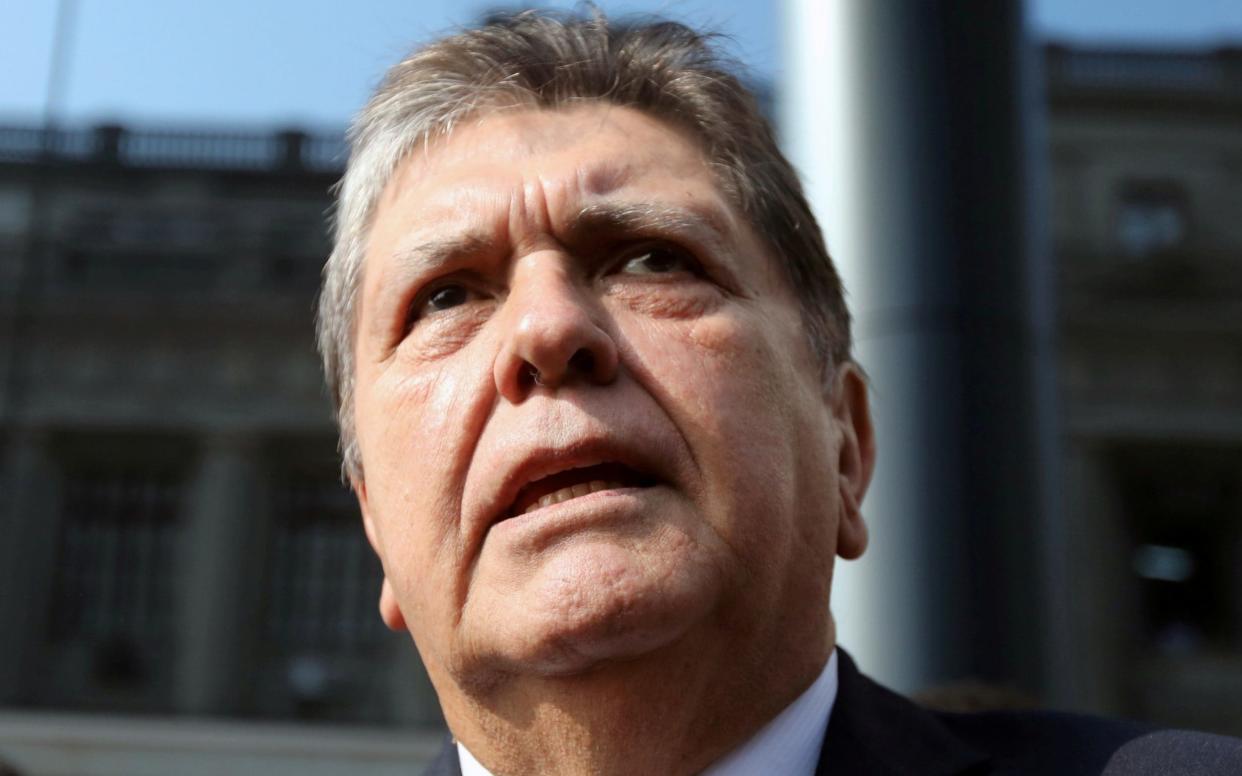 Former Peruvian president Alan Garcia died after being in a critical condition  - REUTERS