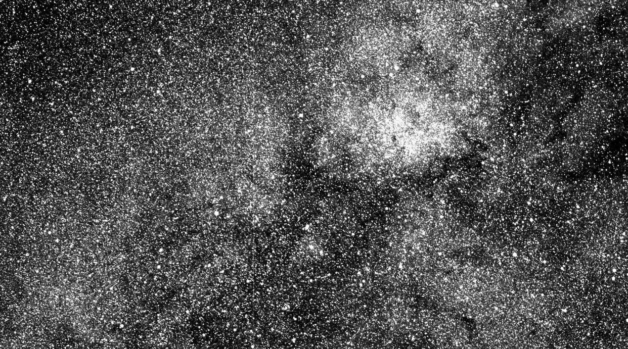 This test image from one of the four cameras aboard the Transiting Exoplanet Survey Satellite (TESS) captures a swath of the southern sky along the plane of our galaxy. TESS is expected to cover more than 400 times the amount of sky shown in this image when using all four of its cameras during science operations: NASA/MIT/TESS