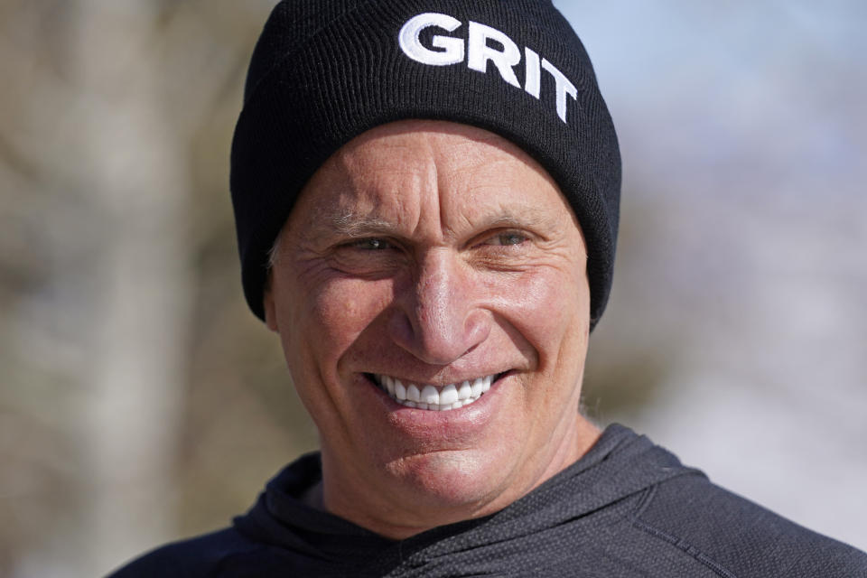 Bill Zanker is shown Friday, March 5, 2021, in Park City, Utah. Zanker, whose Grit Bxng gym in Union Square, Manhattan has been closed since March. Zanker is envisioning a comeback after being forced to close his luxury gym, Grit Bxng due to COVID-19 concerns. He's raising money to launch an at-home fitness business in the fall, which will mean eventually hiring to support a online business, including customer service and supply specialists. (AP Photo/Rick Bowmer)