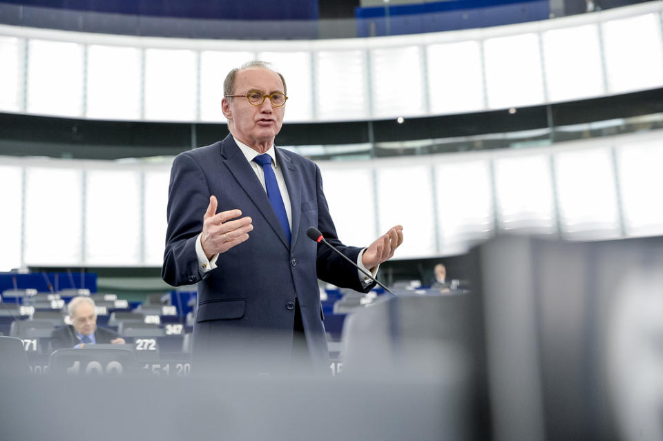 Austrian MEP Othmar Karas says the reforms are needed to stop City firms doing “dodgy business” after Brexit (European parliament)