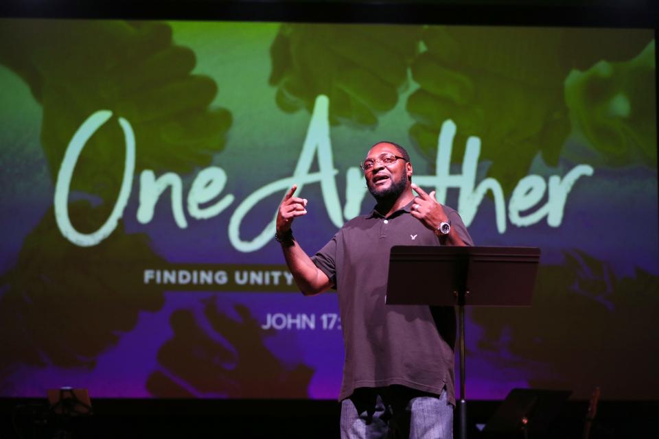 Kurt Owens delivered a sermon on living the faith at Epikos Church's Northside location in August 2016.