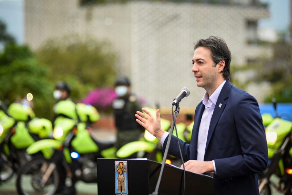 Daniel Quintero, exalcalde de Medellín. Cortesía: Alcaldía de Medellín