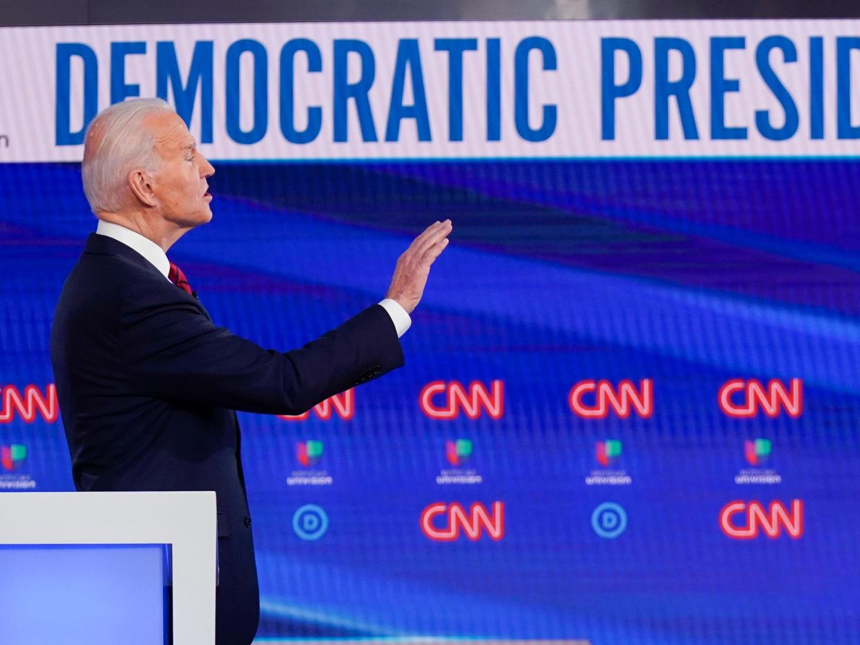 Biden Sanders Debate