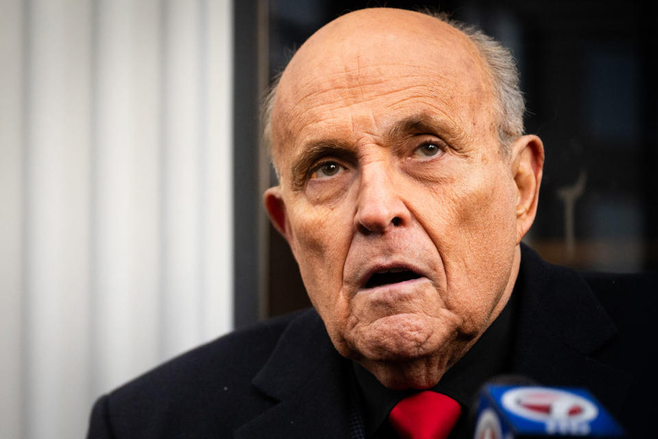 Rudy Giuliani. (Brandon Bell / Getty Images file)