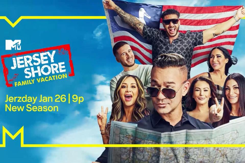 Jersey Shore on Tour! MTV Stars Set on a Raunchy, Rowdy Road Trip in New Season of Family Vacation