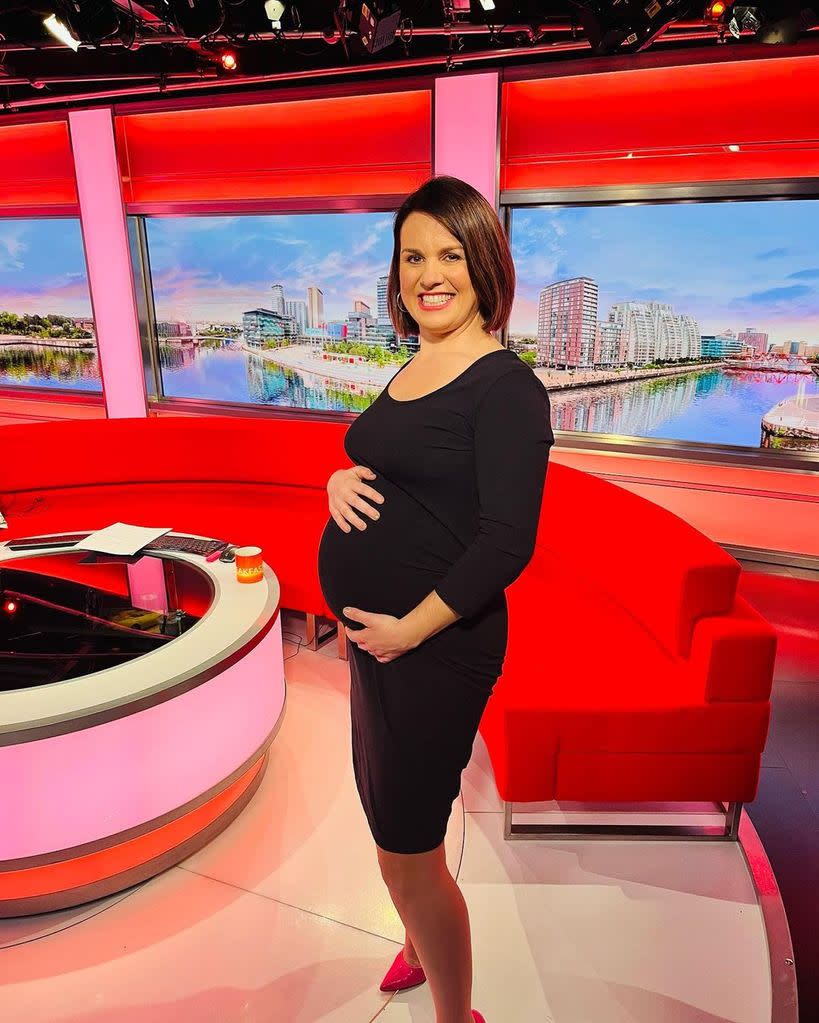 Nina Warhurst announced her third pregnancy on Instagram