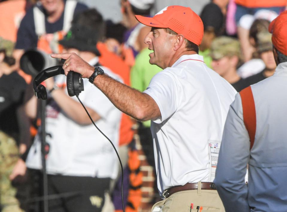 Clemson head coach Dabo Swinney had a message for Tigers fans who he feels are "part of the problem, not part of the solution."