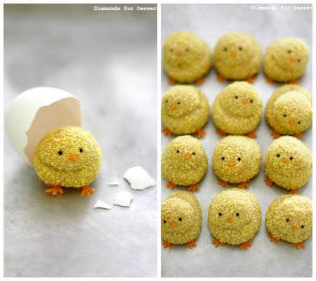 Easter Chick Cookies