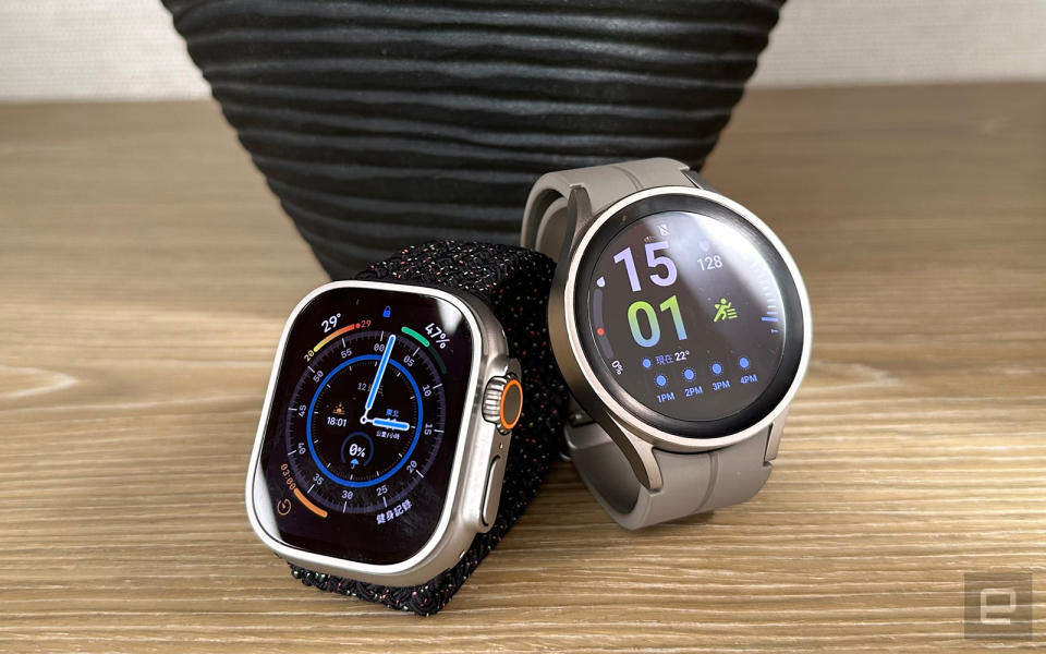 Apple Watch Ultra 對決 Samsung Galaxy Watch 5 Pro