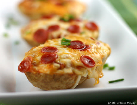 Pizza Baked Potatoes