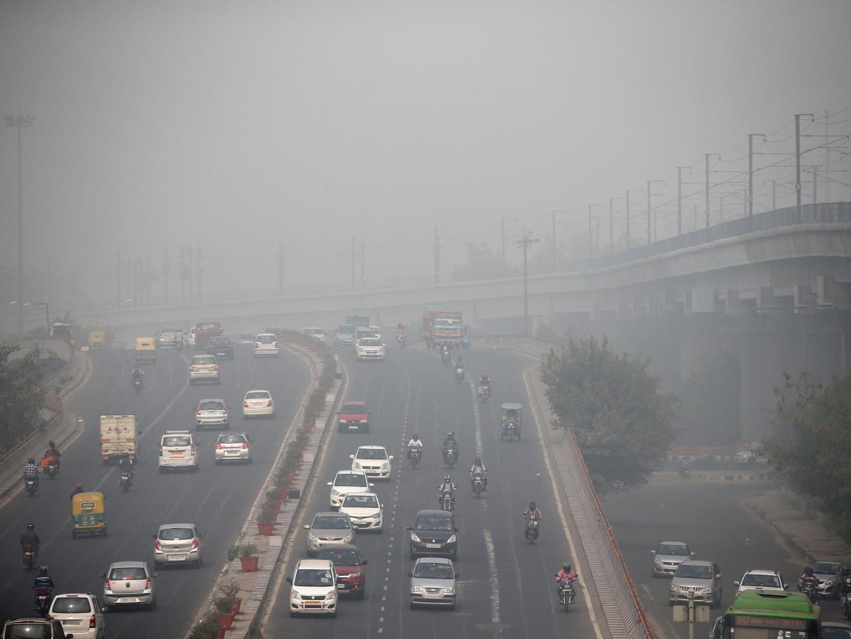 Delhi is India's most polluted city, according to Greenpeace, with concentrations of particulate matter 13 times the limit set by the World Health Organisation: Reuters