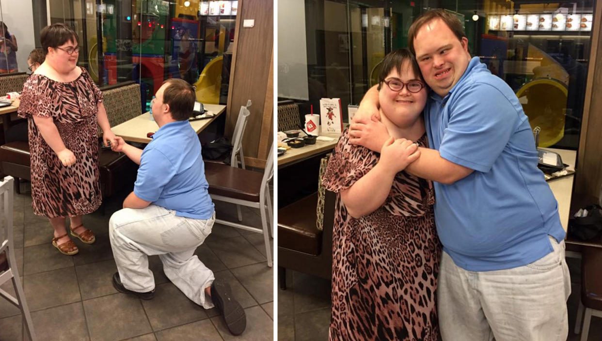 Proposal at Chick-fil-A at South Mopac