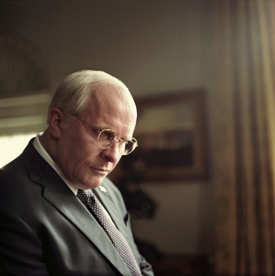 Christian Bale as Dick Cheney (Credit: Annapurna)