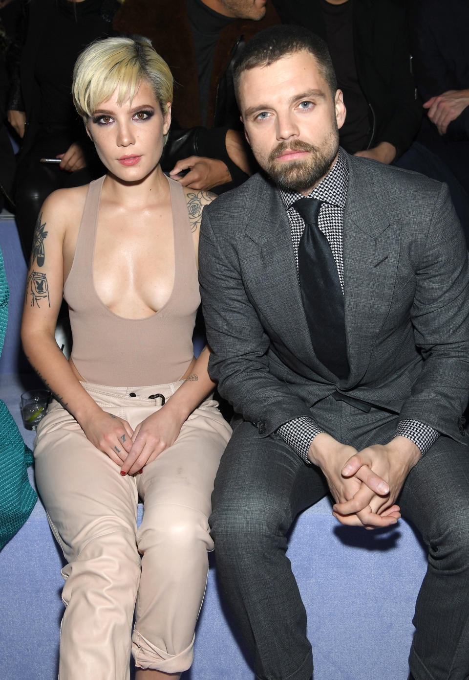 Halsey and Sebastian Stan