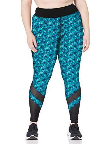 11) Just My Size Active Mesh Pieced Leggings