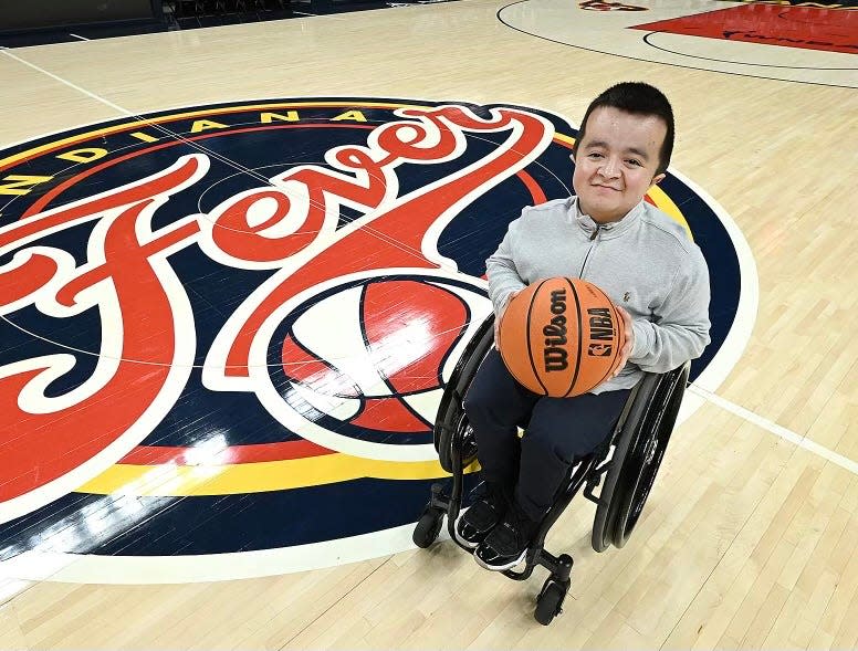 Alec Cabacungan, a national spokesperson for Shriners Hospitals for Children, says he learned so much working for the Pacers' organization this summer.