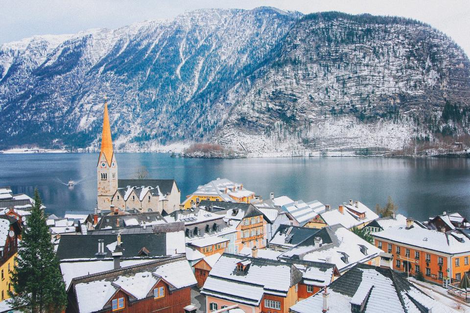 Hallstatt in winter