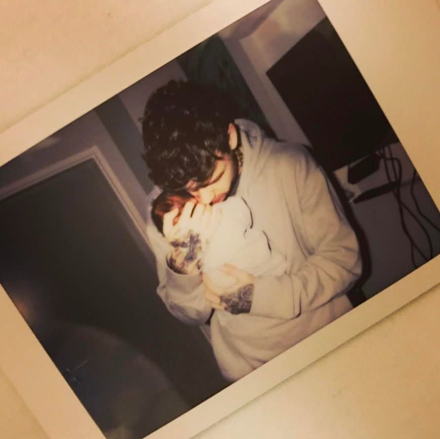 Liam Payne shared the first photo of his child, with singer Cheryl Cole, on March 25, 2016. The 23-year-old former One Direction member said the baby boy has not been named yet, but "he's already capturing hearts including mine. I feel very blessed." The couple began dating in early 2016.