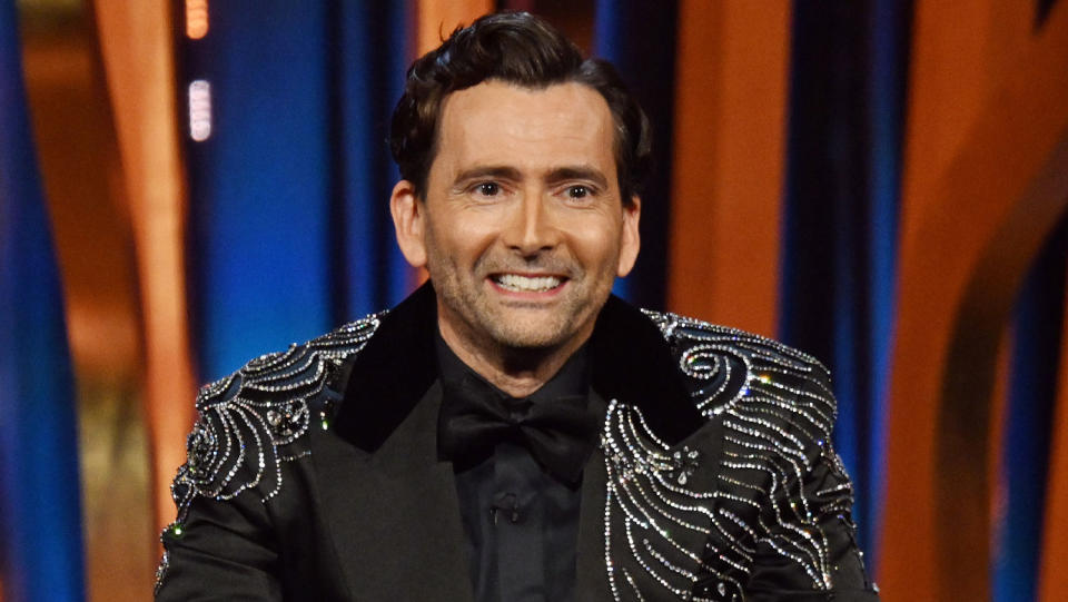 David Tennant, host of the BAFTA Film Awards