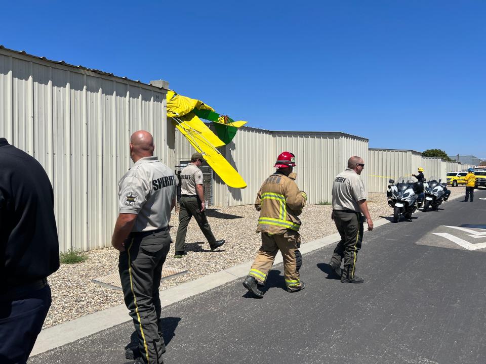 The pilot of an ultralight craft was critically injured in a crash at the Camarillo Airport Thursday afternoon.