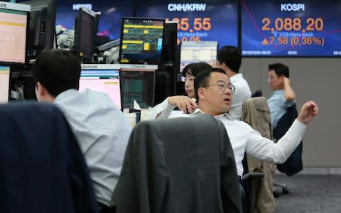 South Korea Financial Markets - Credit: Ahn Young-joon/AP