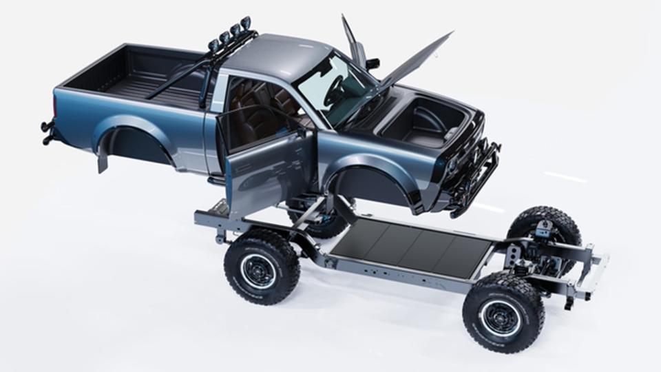 Alpha Motor Wolf truck with frame
