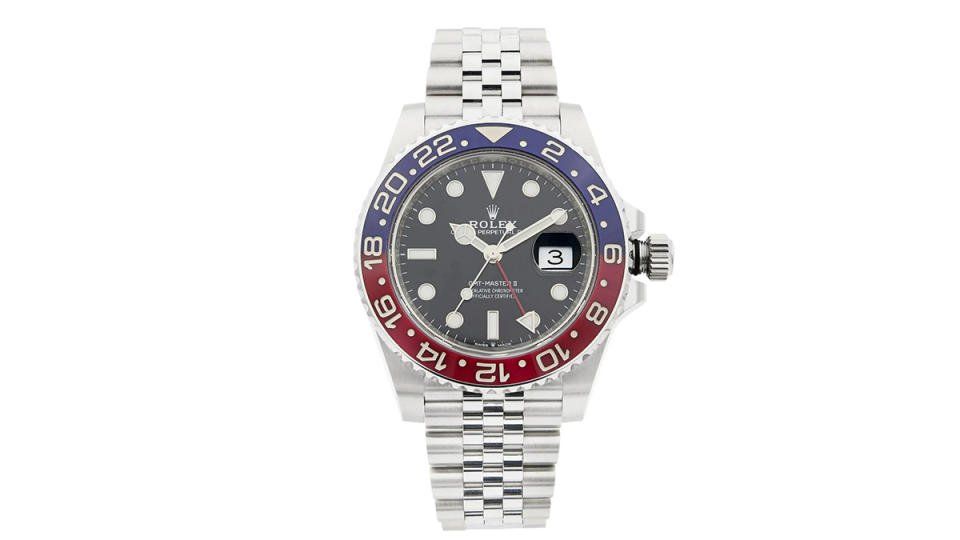 Rolex GMT-Master II with a "Pepsi" dial