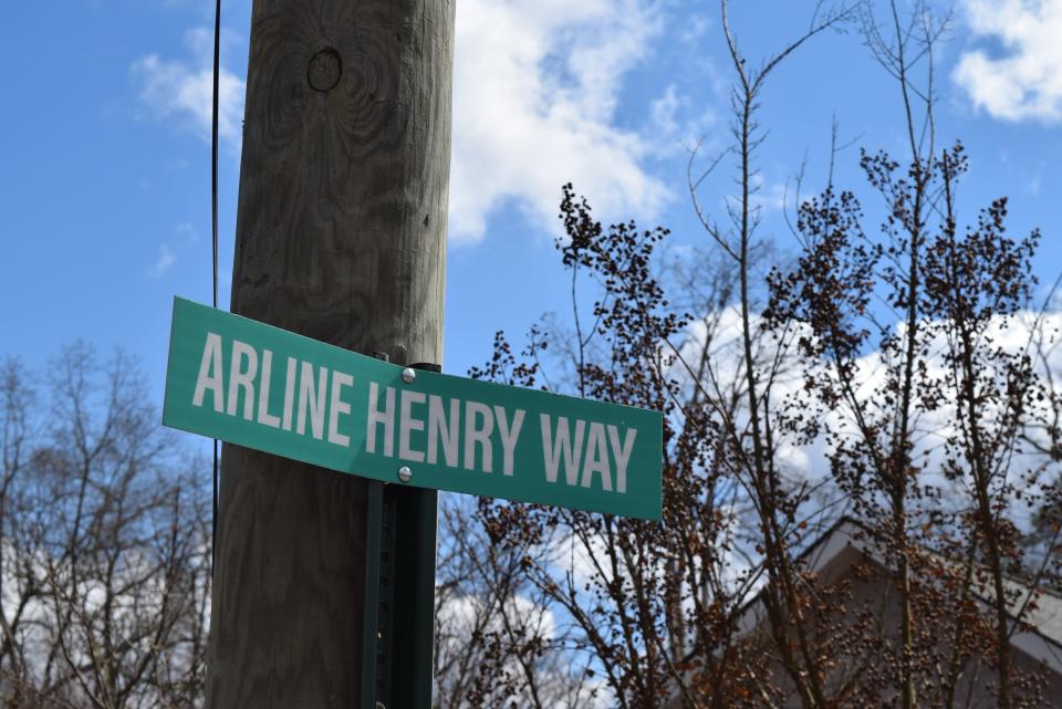 Two single-family units have been built in place of the original 101 Arline Henry affordable housing project. They both have attached homestay units, which are often listed on Airbnb or Vrbo. Feb. 23, 2024.