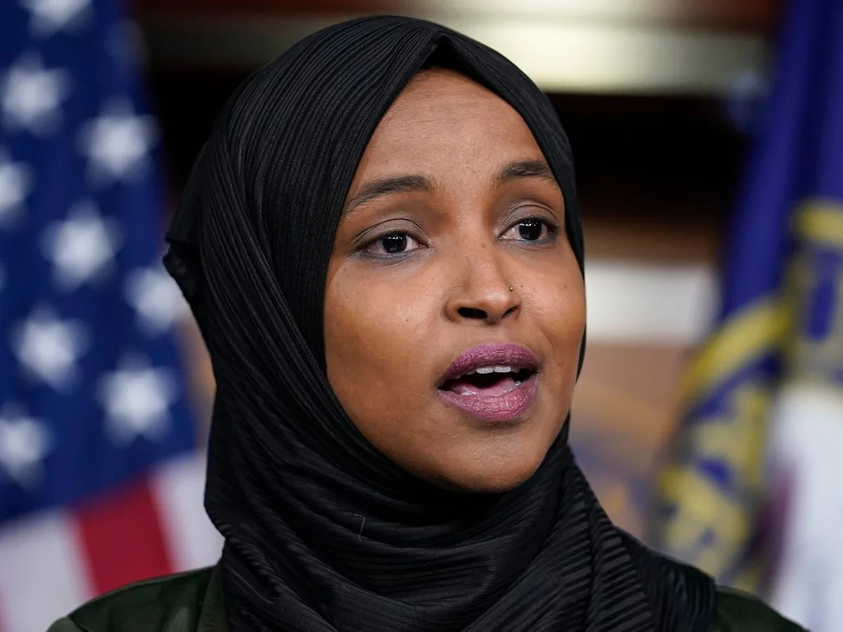 Rep. Ilhan Omar said it would be 'staggeringly hypocritical' for US to support a..