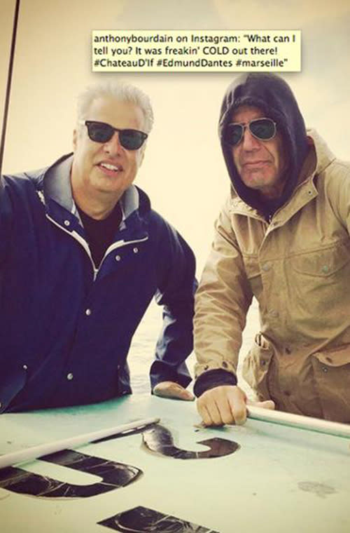 Eric Ripert and Anthony Bourdain