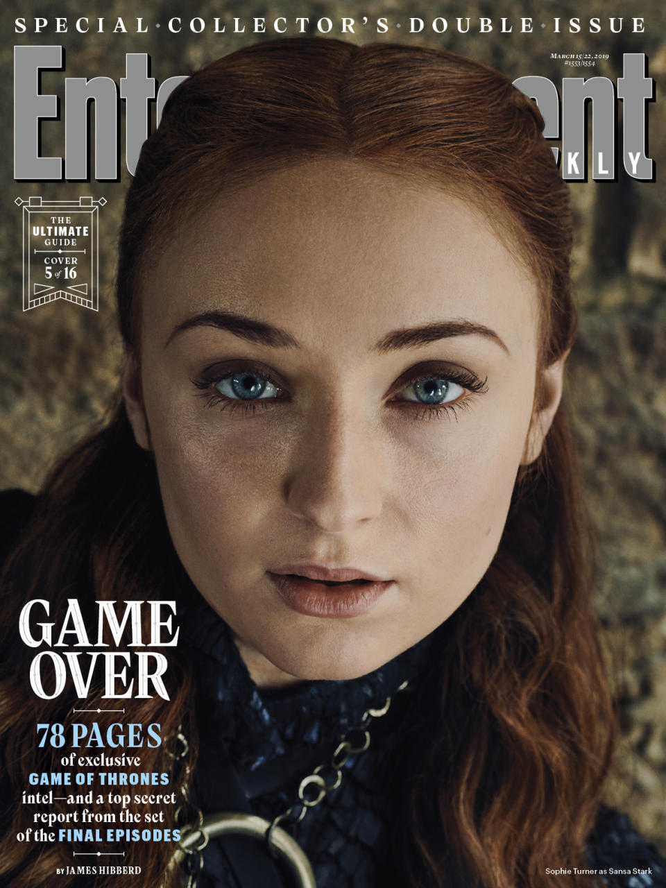 Sansa Stark (Photo: Marc Hom for EW)