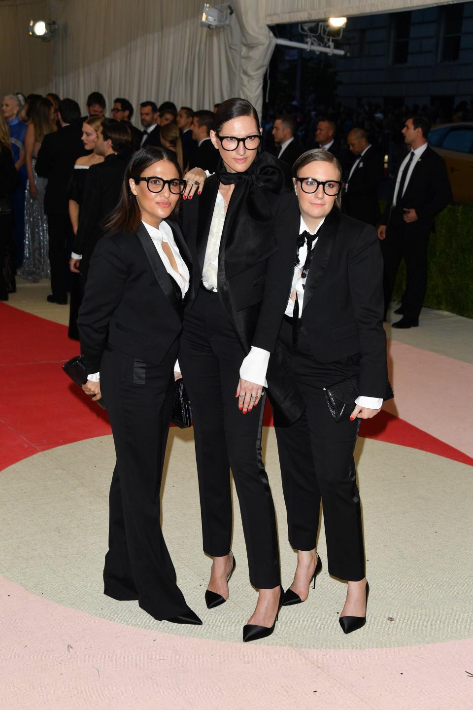 <h1 class="title">Lena Dunham, Jenni Konner, and Jenna Lyons in Creatures of the Wind, 2016</h1><cite class="credit">Photo: Getty Images</cite>