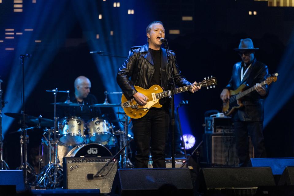 Jason Isbell performs at the 2021 Austin City Limits Hall of Fame Induction & Celebration at the Moody Theater on Thursday October 28, 2021 (Robert Hein for American-Statesman)