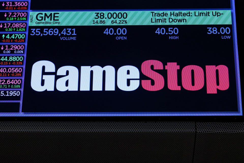  GameStop股價在盤前上漲一倍以上，不過在交易時段大幅回吐，到收市時只上漲 21%。