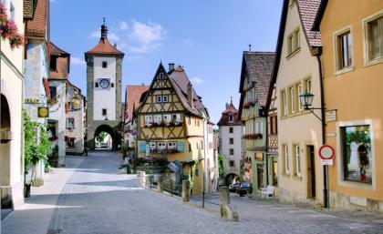 Rothenburg ob der Tauber, Germany (Courtesy of Berthold Werner/Wikimedia Commons)