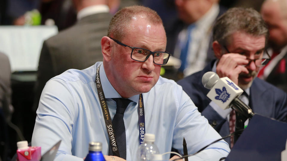 The Leafs had a tough first NHL draft under new GM Brad Treliving. (Photo by Jeff Vinnick/NHLI via Getty Images)