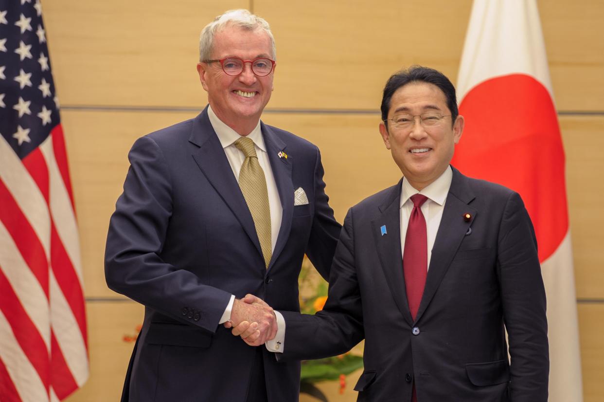 Gov. Phil Murphy met with Japanese Prime Minister Fumio Kishida on Murphy's recent economic mission to Asia.