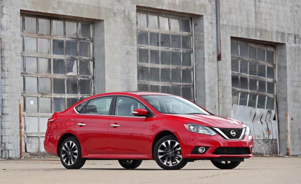 <p>While its big sibling the Altima had a slow 2018 due to its model changeover, the uninspiring <a href="https://www.caranddriver.com/reviews/a23494622/2019-nissan-altima-mid-size-sedan-awd-drive/" rel="nofollow noopener" target="_blank" data-ylk="slk:Sentra compact sedan;elm:context_link;itc:0;sec:content-canvas" class="link ">Sentra compact sedan</a> kept chugging along this year, recording a strong showing even though it declined 2.5 percent compared to last year. Given the Sentra's ubiquity at the rental counter, we have a sneaking suspicion that fleet sales played a large role in these numbers (as they did for many vehicles on this list, admittedly).</p>