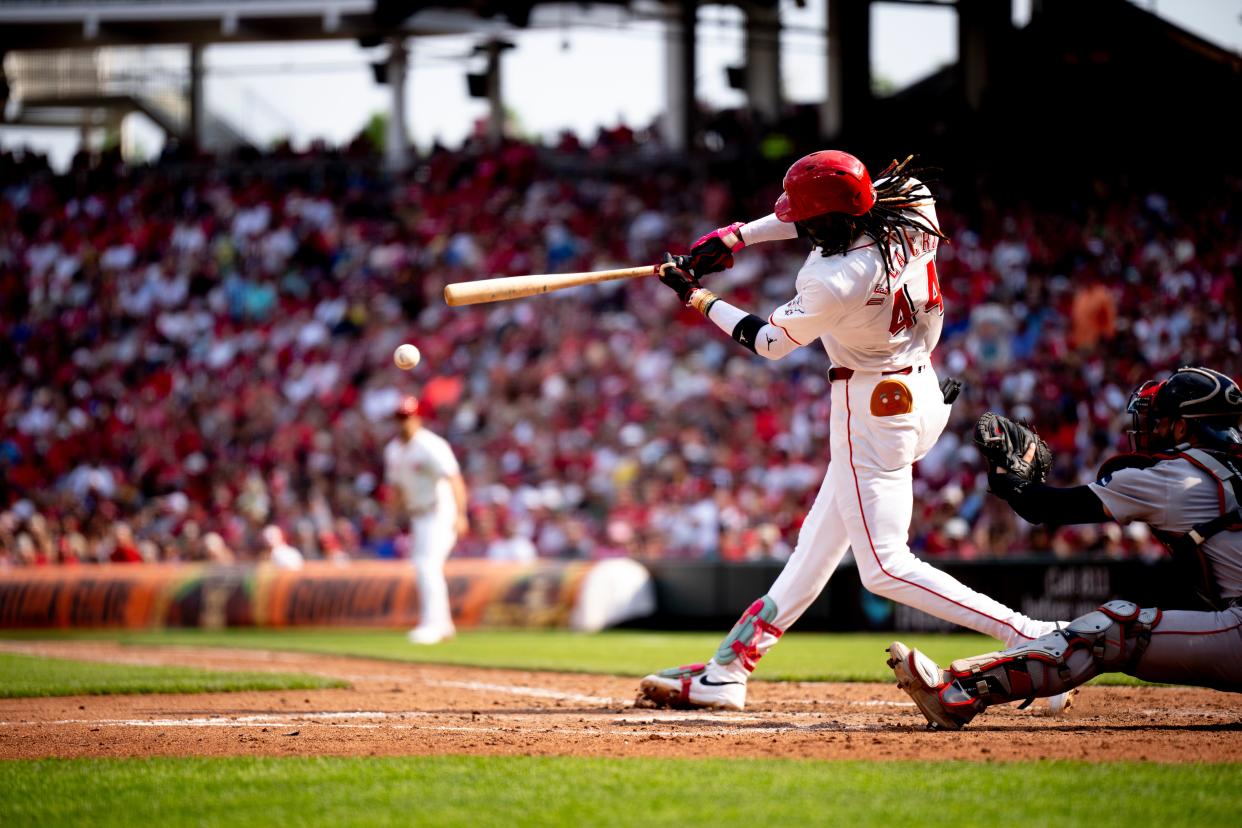 Cincinnati Reds shortstop Elly De La Cruz