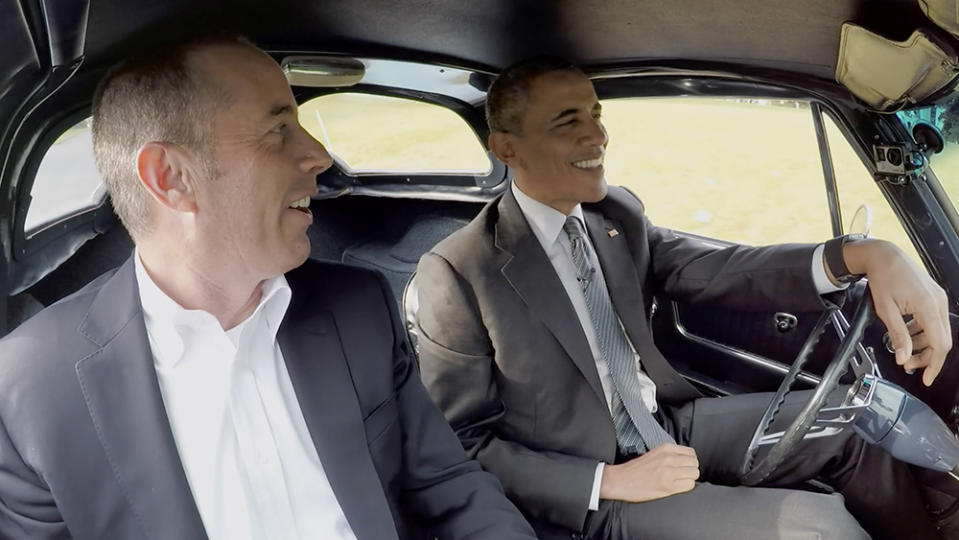 Comedians in Cars Getting Coffee Seinfeld and Barack Obama