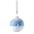 <p><a rel="nofollow noopener" href="https://www.amara.com/products/christmas-sky-at-night-tree-decoration" target="_blank" data-ylk="slk:BUY NOW;elm:context_link;itc:0;sec:content-canvas" class="link ">BUY NOW</a></p><p><strong>Christmas Sky at Night Tree Decoration by Wedgwood, £35, Amara</strong></p>