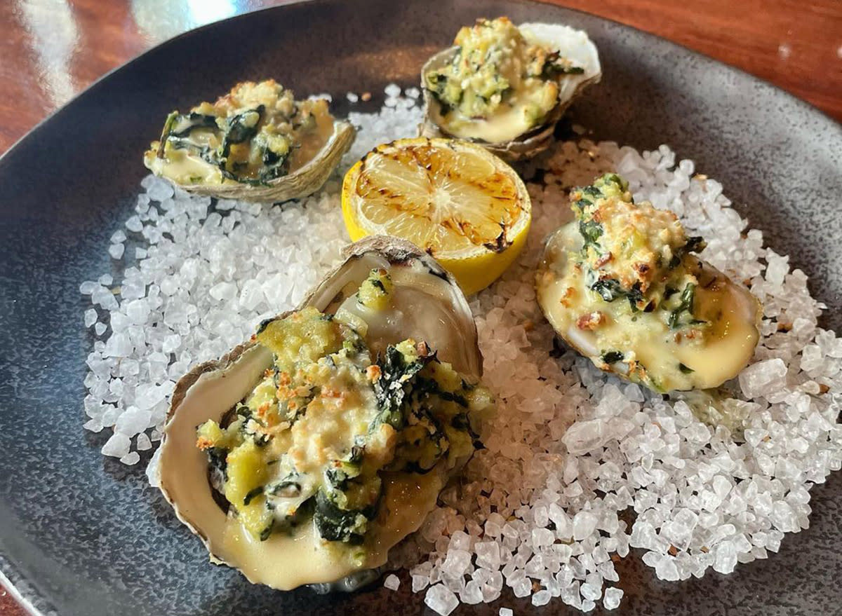 Oysters Rockefeller at McCormick & Schmick's