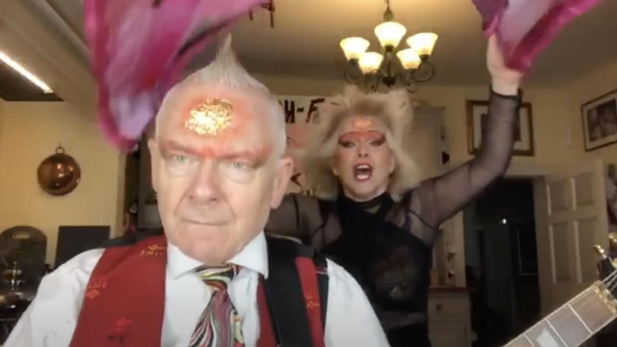 Robert Fripp and Toyah Wilcox Take on The Offspring's 'The Kids Aren't Alright'