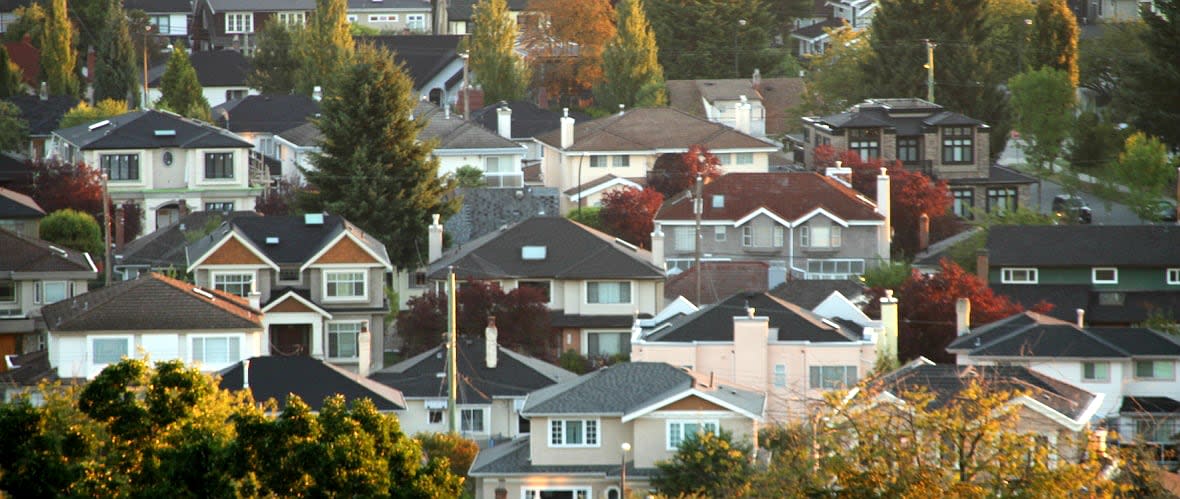 The value of residential properties has generally flattened in comparison to recent years of large gains, according to the latest data from B.C. Assessment. (Rafferty Baker/CBC - image credit)