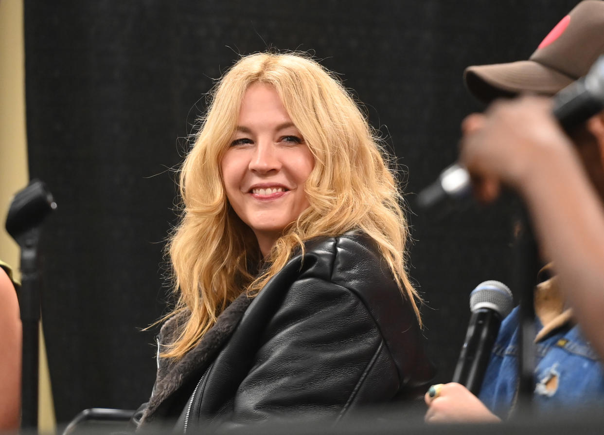 Jenna Elfman opened up about aging and snap back culture in an interview with Glamour. (Photo by Paras Griffin/Getty Images)