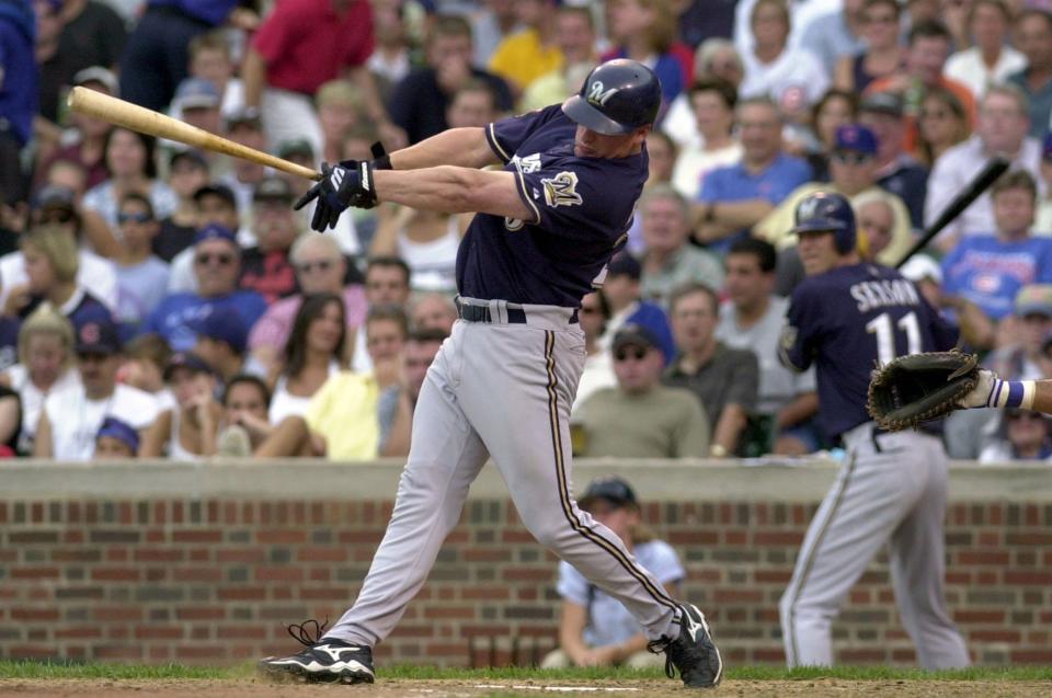 Jeromy Burnitz was one of the great power hitters in Brewers history.