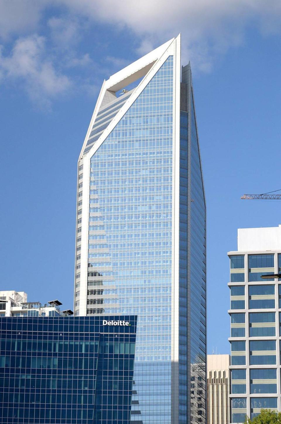 Duke Energy Headquarters in uptown Charlotte, NC on Sunday, June 27, 2021.