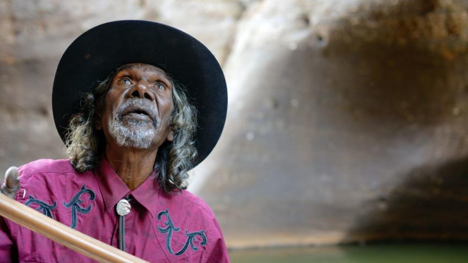 David Gulpilil in “Goldstone”. - Credit: Everett Collection