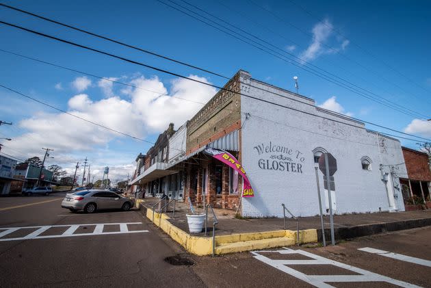 Gloster, located just over 50 miles north of Baton Rouge, Louisiana, is, like many towns in Mississippi: economically depressed. (Photo: Timothy Ivy for HuffPost)