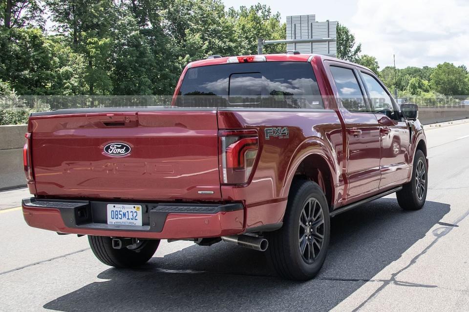 2024 Ford F150 Refresh Spied before Detroit Auto Show Reveal